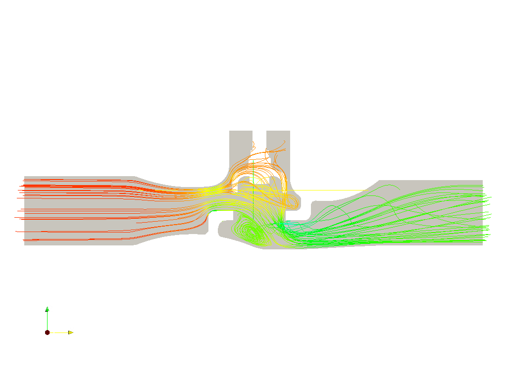 Flow through valve image