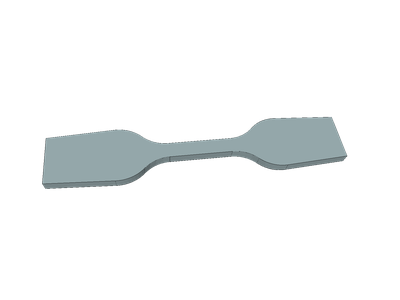 ASTM D 638-03 TYPE IV F.Sanguino - FEA image