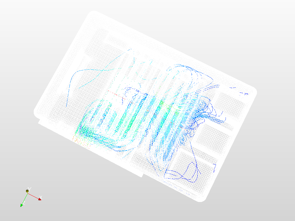 Heat sink-Electronics cooling using CHT image