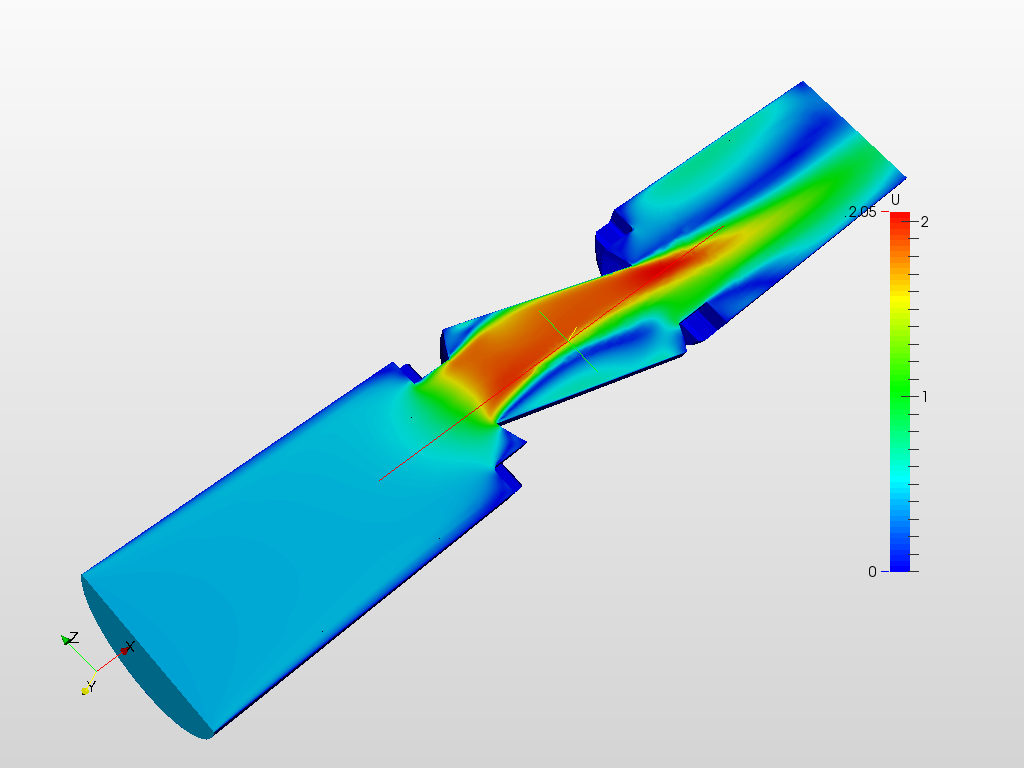 CFD Analysis of a ball valve image