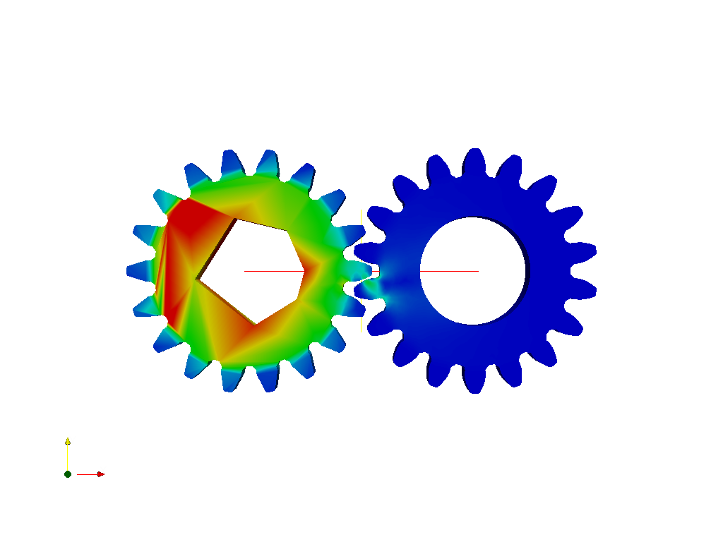 Solid Mechanics 12: Contact Analysis of Gears image
