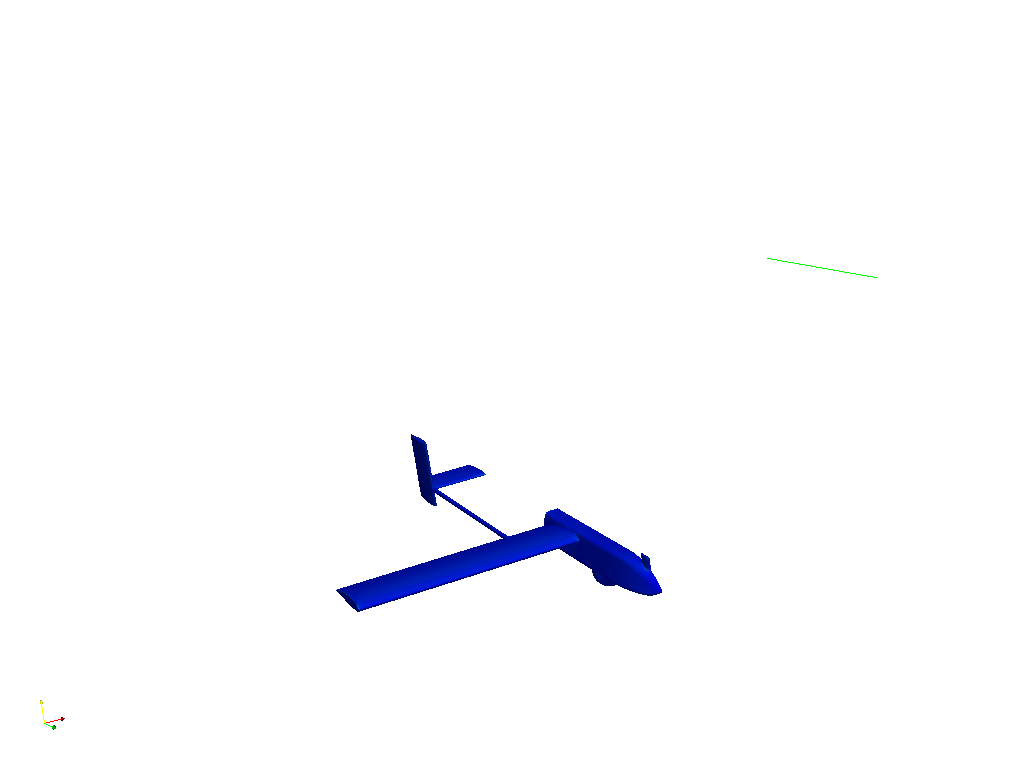 Aeroplane angle of attack effect image