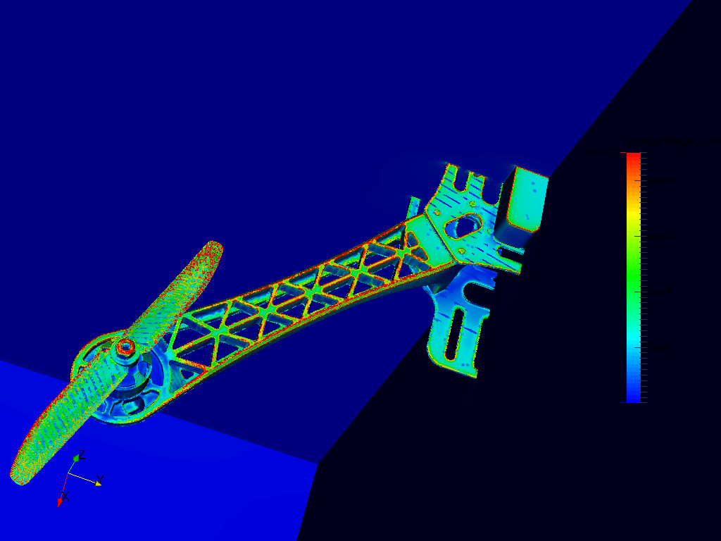 Drone R4 cfd analysis image