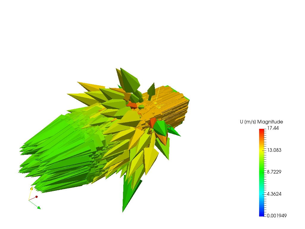 Fan in an airflow image