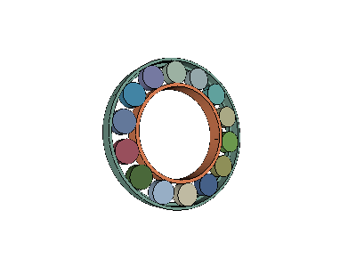 Roller bearing - Modified image