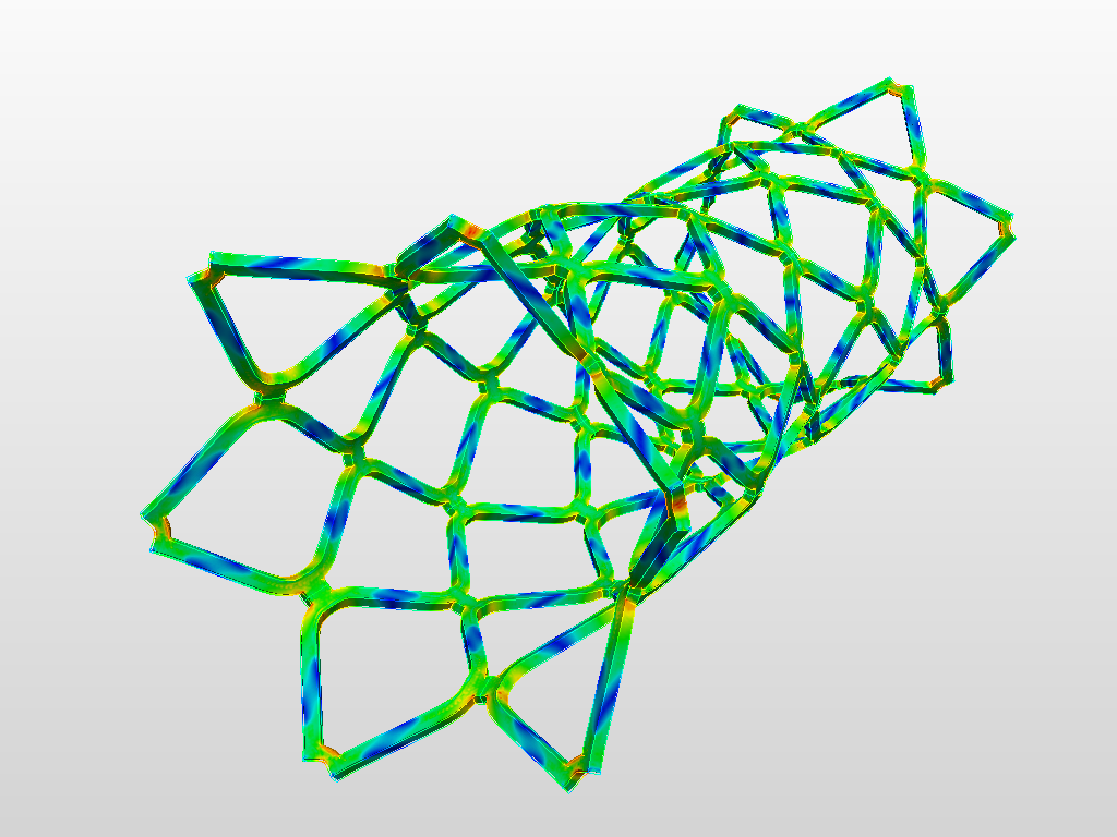 Stent Analysis - Simscale image