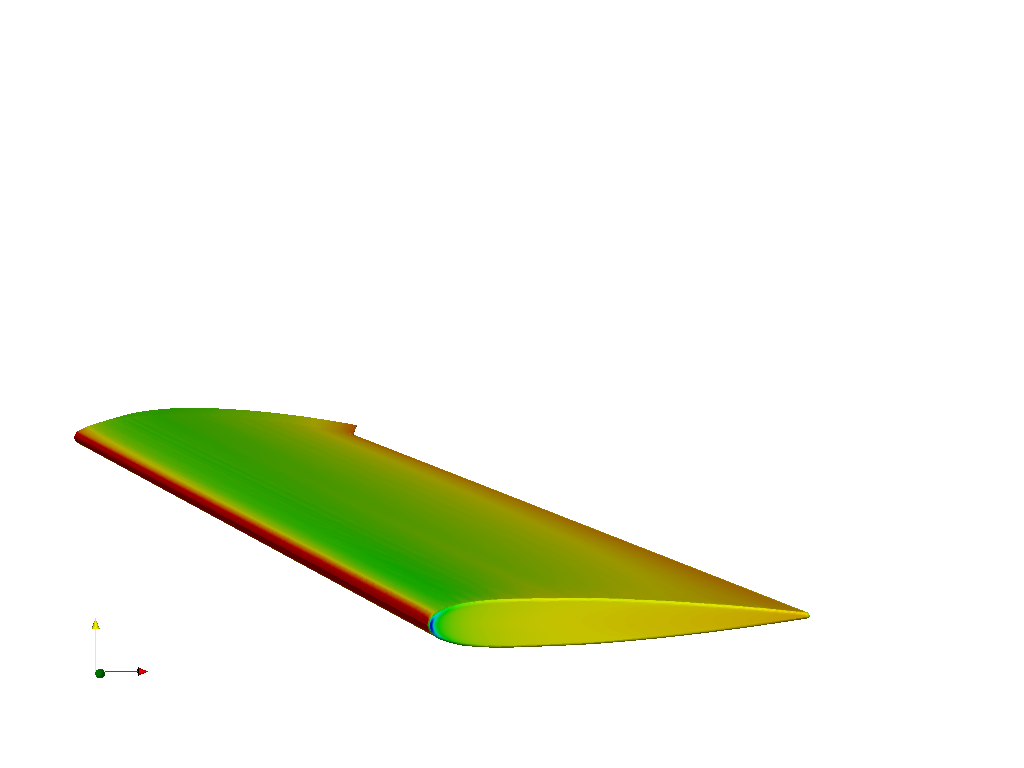 Practice for meshing of winglet image