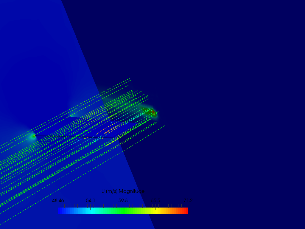 Wing vs winglet vortex image