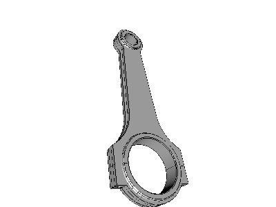 Tutorial-01: Connecting rod stress analysis image