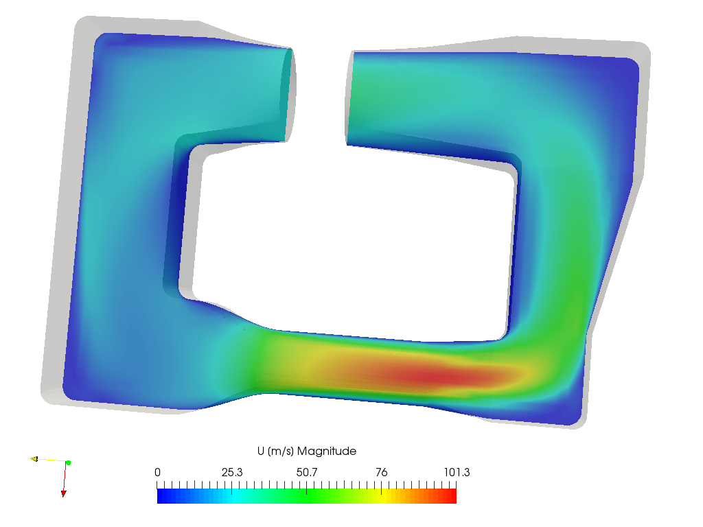wind tunnel simulation image