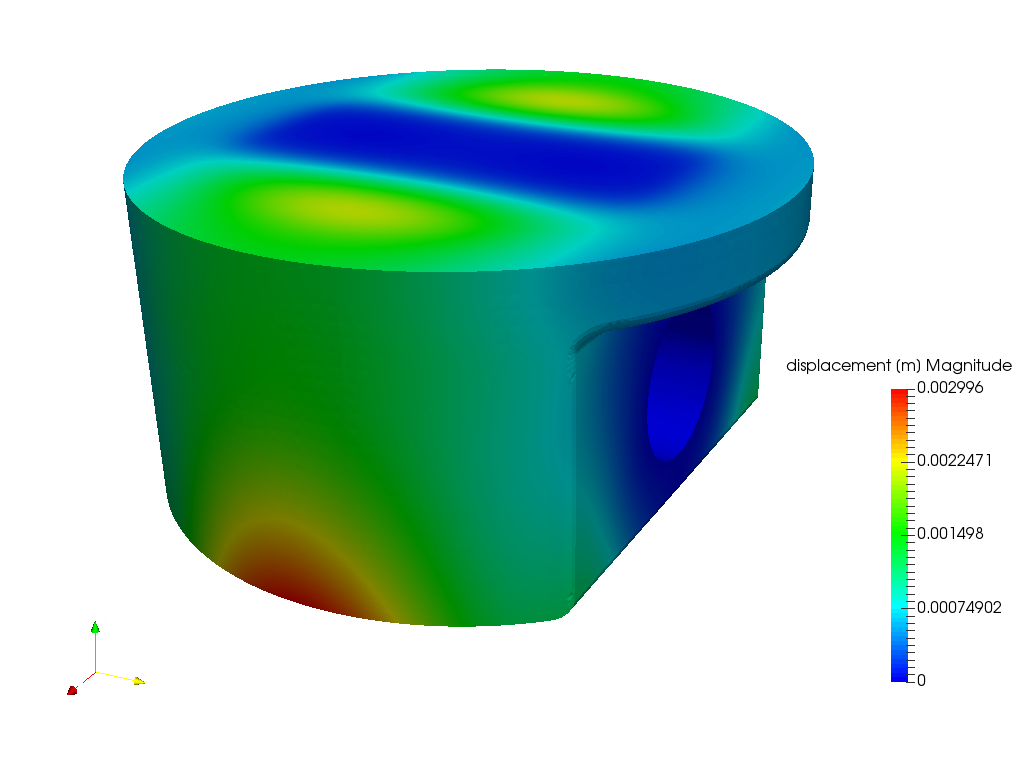 Piston - Structural Simulation image