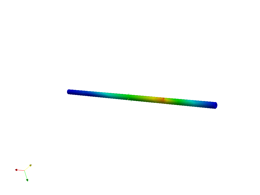 Axial stress test steel image