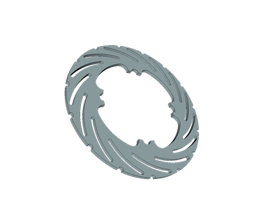 Conjugate Heat Transfer of Wheel assembly image