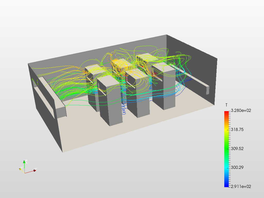 Data Center Cooling Simulation with CFD - Copy image