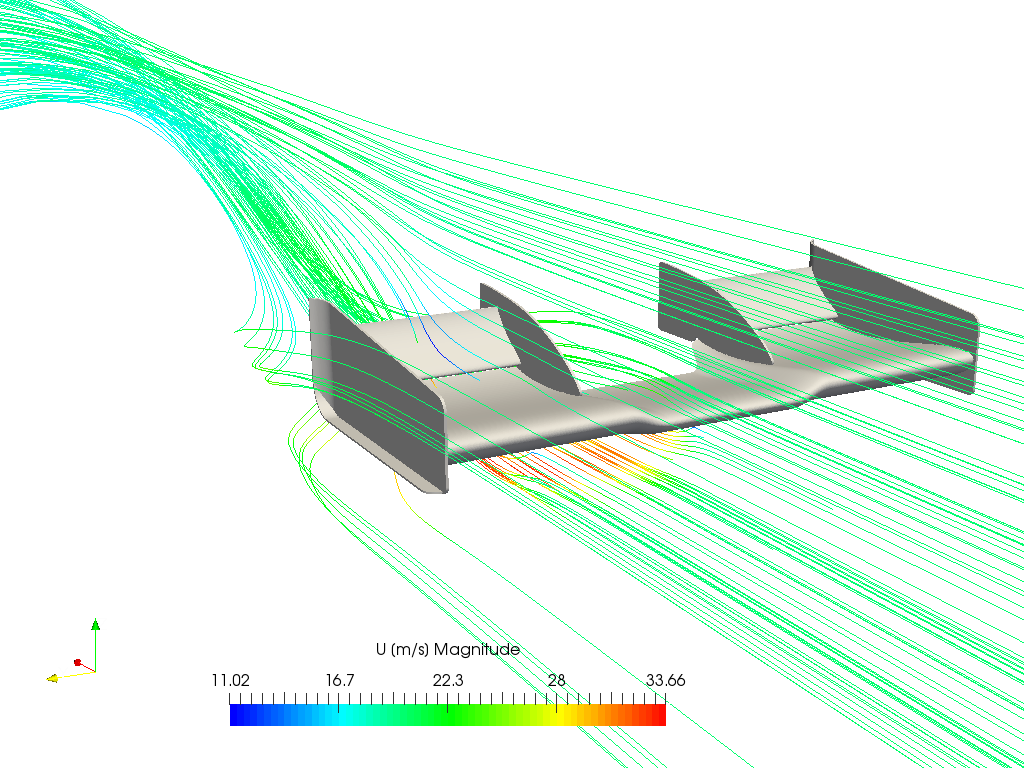 Formula student front wing image