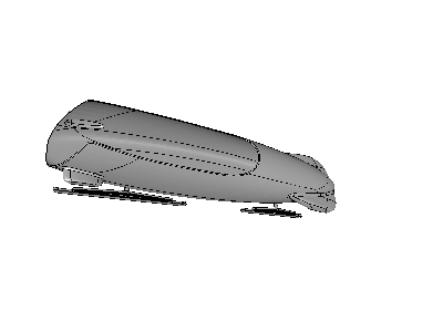 Aerodynamics of a race bobsled image