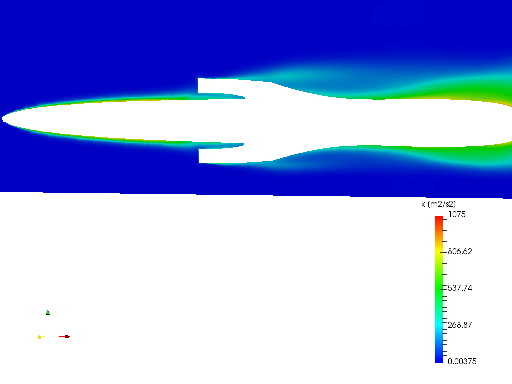 Jet Plane LERX surface airflow image