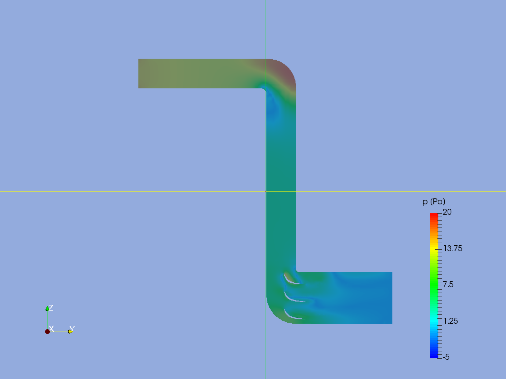 flow through duct image