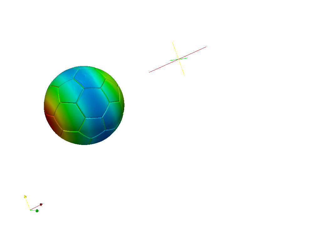 Air Flow Around Football image