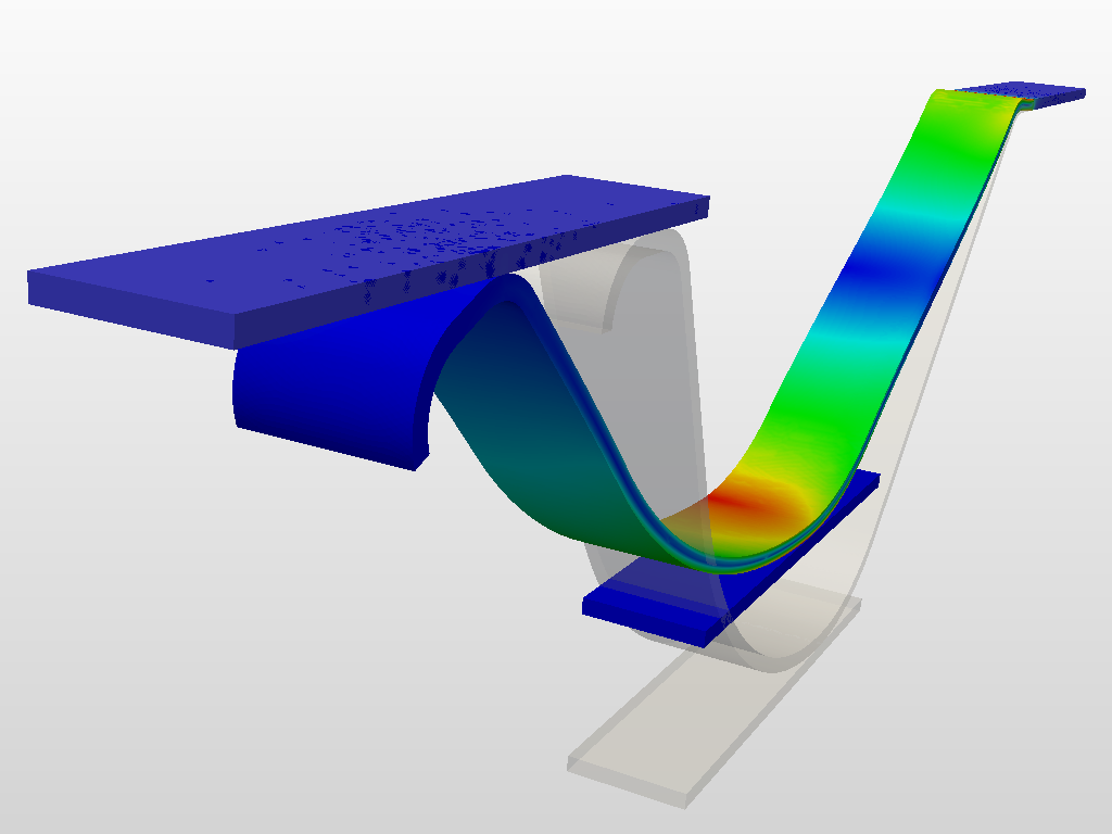 Stress Analysis of a Spring with FEA - Copy image