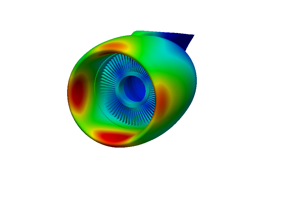 Jet engine vibration analysis image