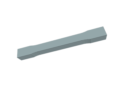 ASTM E8M 04 - Plate Type 40mm - Joy Díaz - FEA image