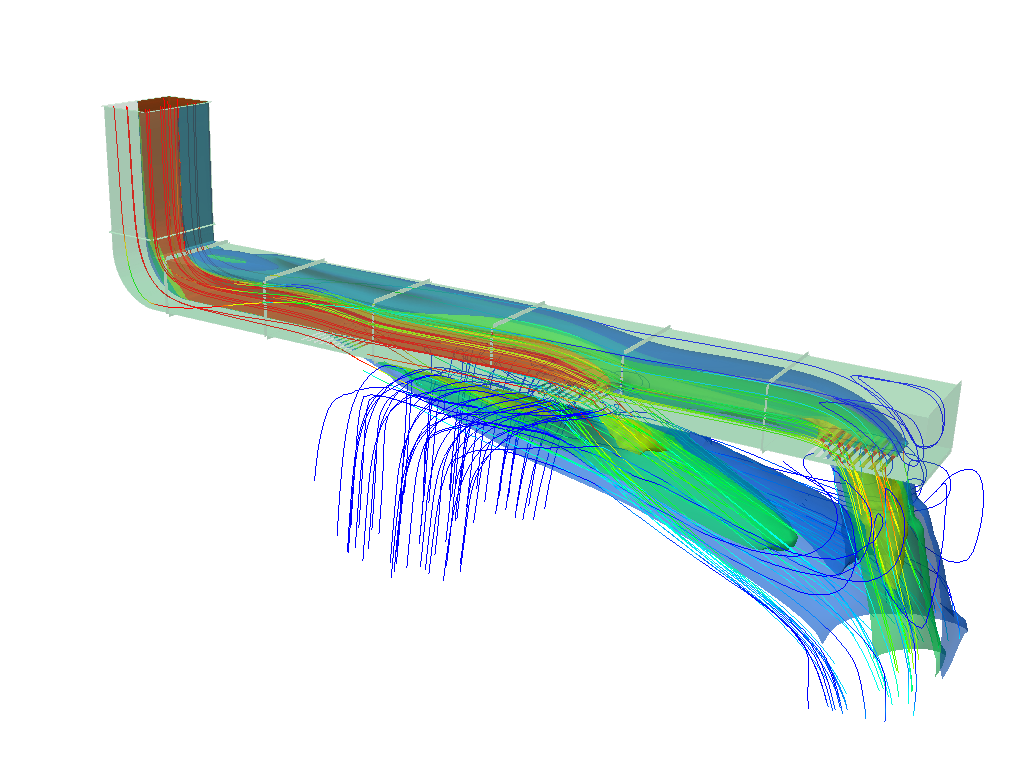 Ducting simulation image