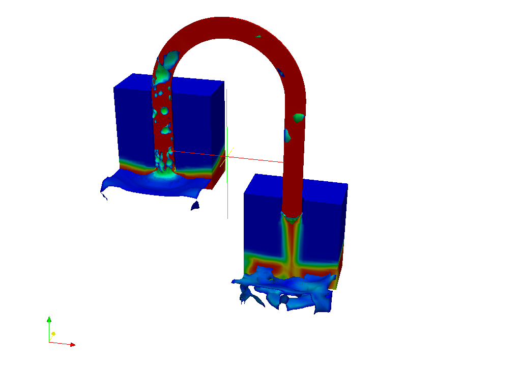 Pump aided siphon image