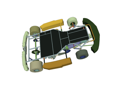 Go-kart chassis test complex image