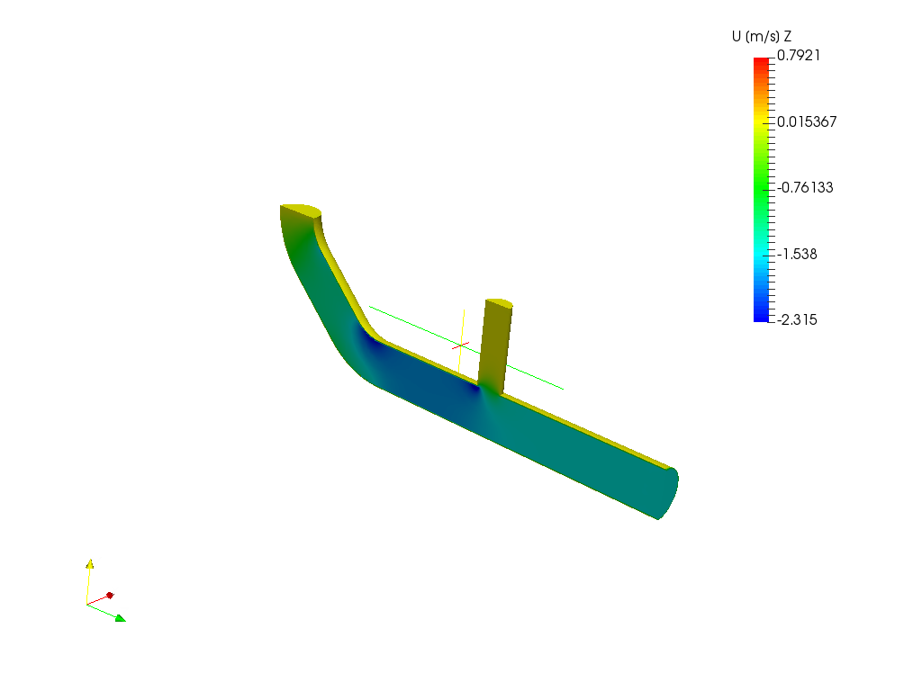 Tutorial-02: Pipe junction flow image