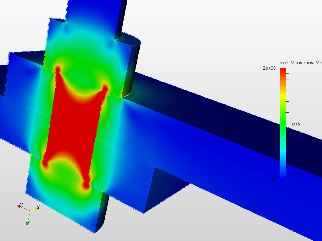 Bolt Stress under Pre-Stressed Conditions with FEA image
