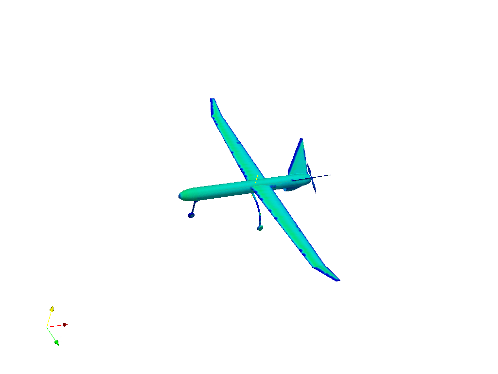 Medium Altitude Long Endurance UAV CFD analysis image
