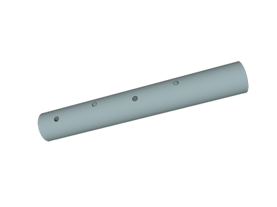 10 Degree Bone Pin Fracture Model image