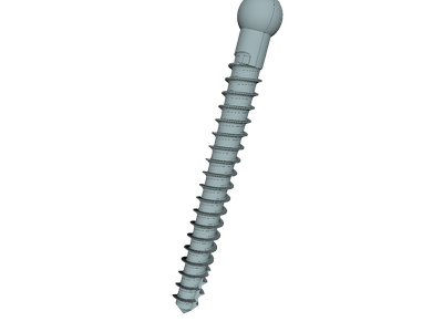 Simple Solid Bone Screw image