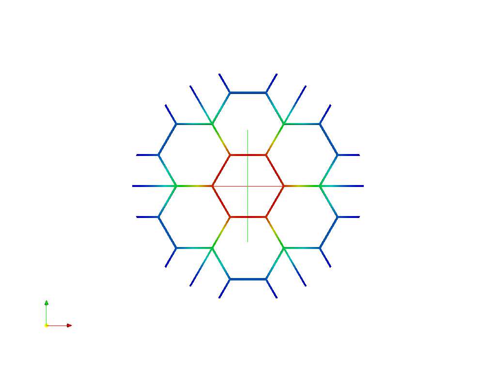 hexagonal frame for support image