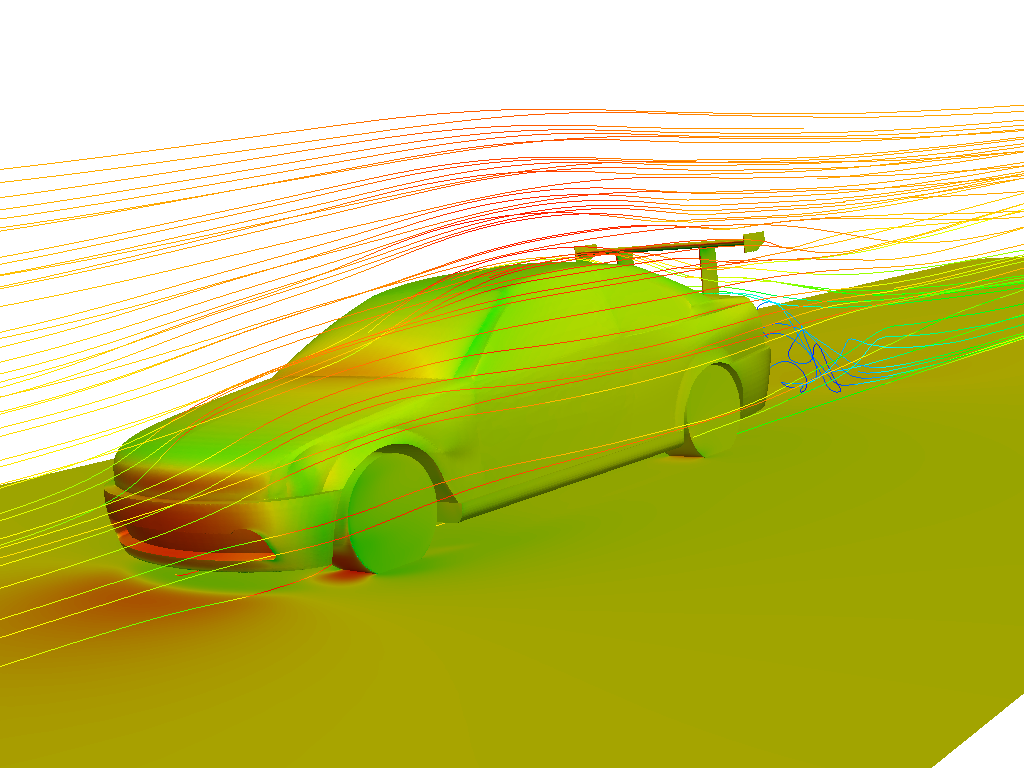 Vehicle flow image