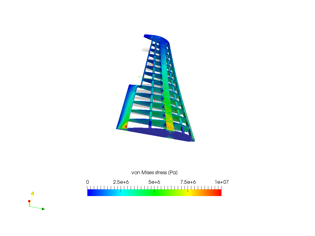 DBF Aircraft Wing Structural Analysis image