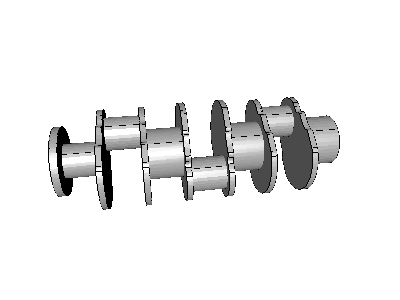 F1 Homework 4.1 - Crankshaft eigenfrequency analysis image