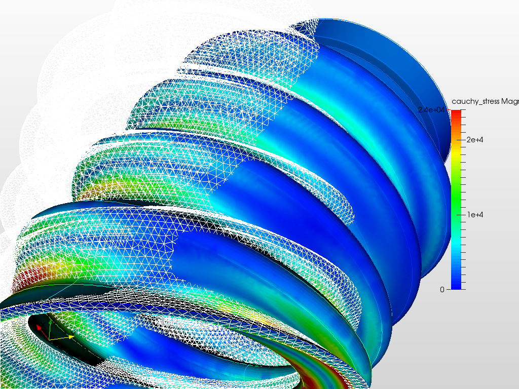 Rubber bellow analysis image