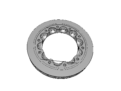 Transient Thermal Analysis of a Car Brake System - Copy image