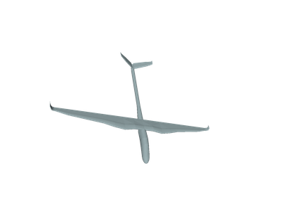 Model airplane aerodynamics image