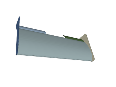 FSAE Two Element Front Wing image