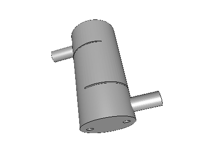 Thermofluid analysis of a heat exchanger image